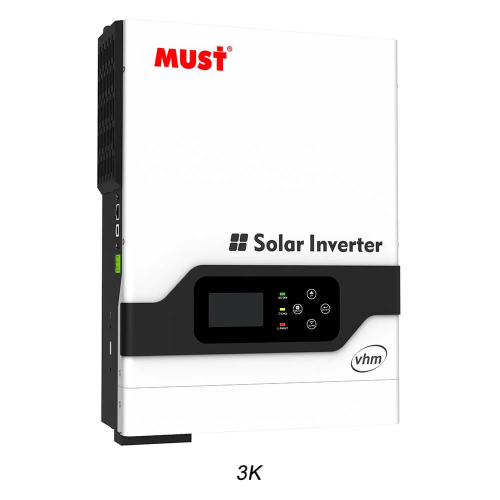 Must 3KW 24V/50A Hybrid MPPT Solar Inverter - Image 2