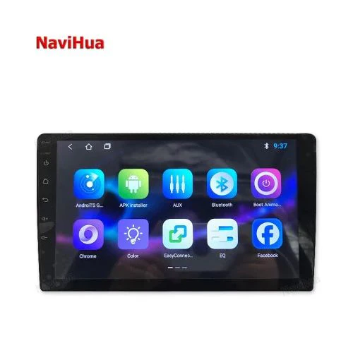 Navihua 9''inch Universal Android Touch Dashboard Screen Radio - compatibility with iphone and android,GPS Navigation, Reverse camera - Image 2
