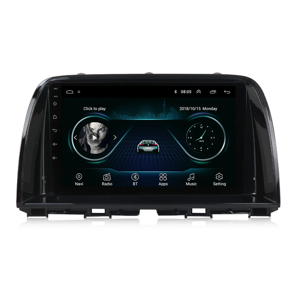 Navihua Android 4 Core Multimedia Car DVD Player Video Radio Stereo - Mazda CX5 2011-2017, GPS Navigation, WIFI, BT - Image 3