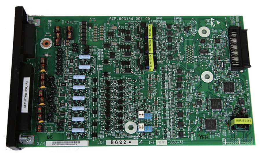Nec IP7WW-308U-A1 3 Analog Trunks 8 Hybrid Extensions Card