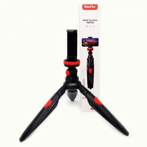 NeePho NP-888 Extendable Mobile Phone Camera Tripod With Holder - Image 2