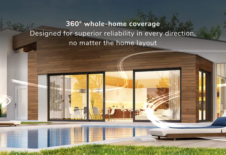 NETGEAR Orbi Serie 770 Mesh WiFi 7 System RBE773 – Provides fast, reliable whole-home WiFi coverage with strong performance for multiple devices - Image 2