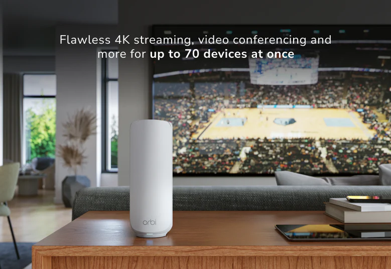 NETGEAR Orbi 370 Series Dual-Band WiFi 7 Mesh System RBE373 – Provides fast, stable whole-home WiFi coverage for smooth internet connectivity across all devices - Image 4