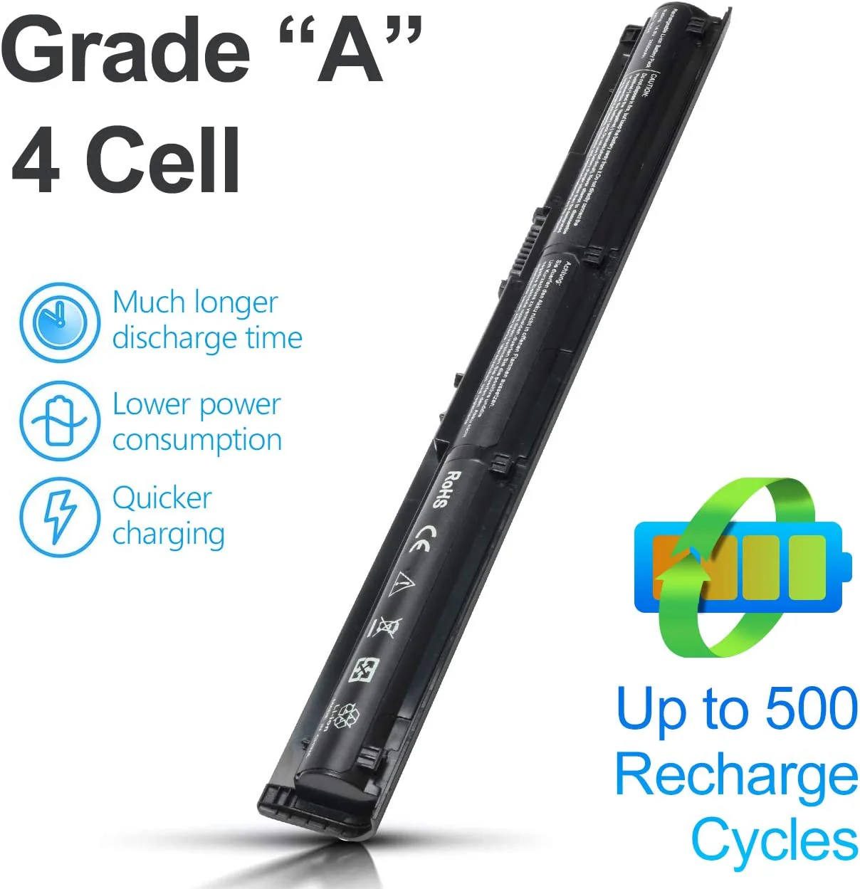 New RI04 RI06XL Laptop Battery for HP ProBook 450 455 470 G3 Series,Envy 15-Q001TX,805294-001 811063-421 805047-851 Notebook - B-06-HP-70 - Image 3