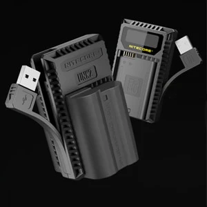 Nitecore UNK2 Dual-Slot USB Charger For Nikon – Ensures safe and efficient charging for Nikon camera batteries anytime, anywhere - Image 2