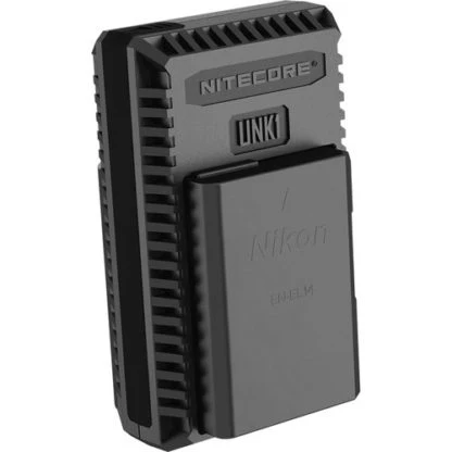 Nitecore UNK1 Dual-Slot USB Travel Charger For Nikon – Convenient dual-slot charger for fast and reliable charging of Nikon camera batteries while traveling - Image 3