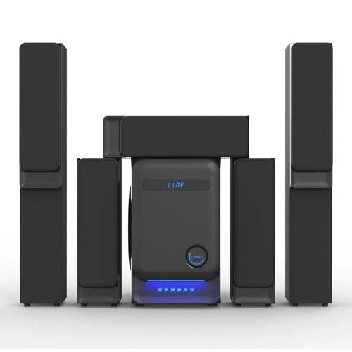 Nobel + 5.1 NB1212 Multimedia Speaker Subwoofer - 22000W, super bass sound,