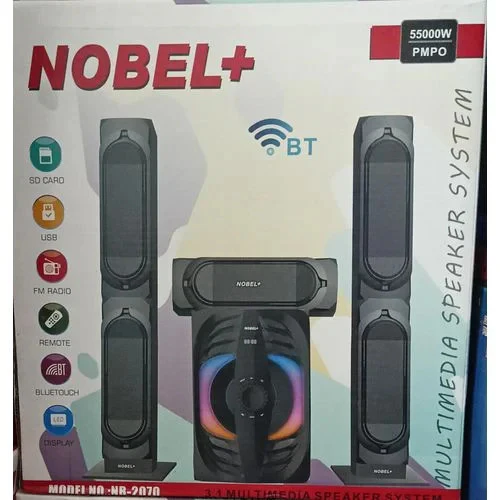 Nobel Plus NB-2070 3.1CH Subwoofer Multimedia System With Tallboy Speakers - Image 2