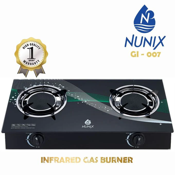 Nunix G1007 New Design Infrared Gas Cooker