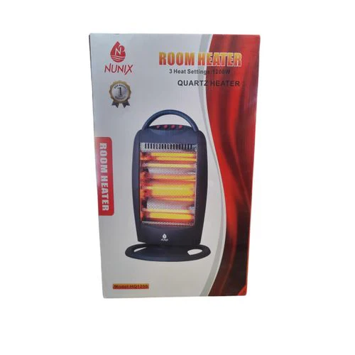 Nunix HQ1250 3 Bar Electric Room Heater – High Performance Indoor Heating Appliance for Home, Office, and Personal Space Comfort - Image 2