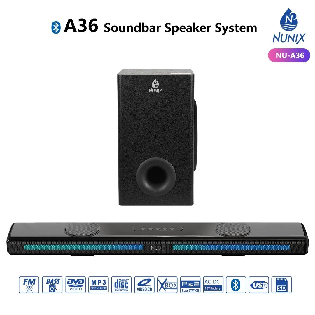 Nunix NU-A36 2.1ch Soundbar Mini System