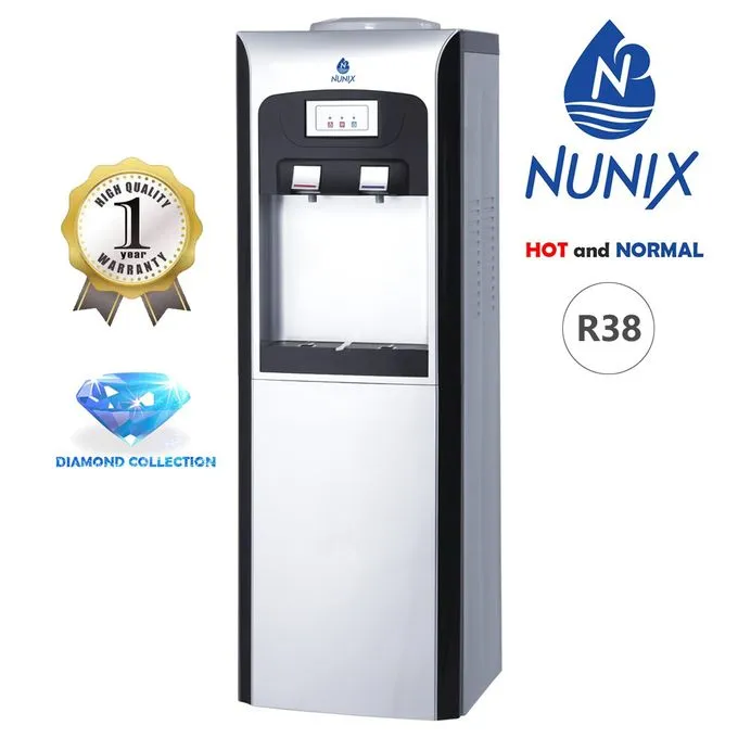 Nunix R38 Hot And Normal Standing Dispenser - Hot water 85-95oC - 5Lts/Hour, 28L