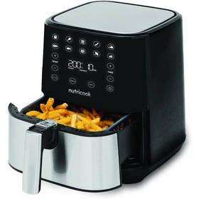 Nutricook NC-AF205 2 5.5Liters Rapid Air Fryer - SmartTemp Technology , Shake Reminder - Image 2