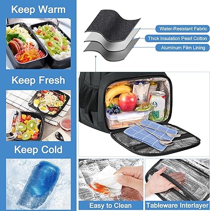 OfficePoint LAPTOP BAG BGL-021 18'' Back Pack - Image 2