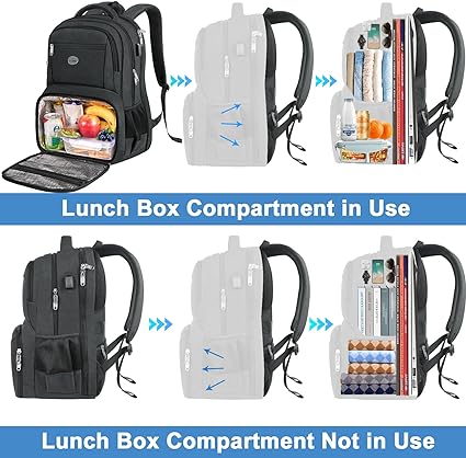 OfficePoint LAPTOP BAG BGL-021 18'' Back Pack - Image 4