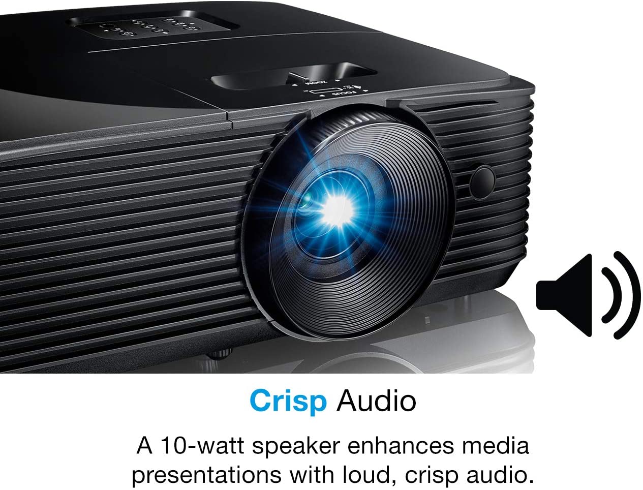 Optoma Technology S336 4000-Lumen SVGA Education & Corporate DLP Projector - Image 4