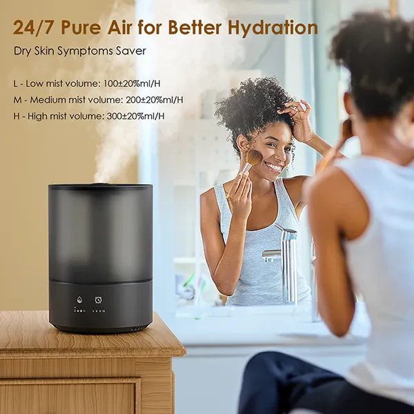 Oraimo Aura OHM-501A 4L Smart Humidifier Pure Air – Improves indoor air quality by adding moisture for a more comfortable and healthier living environment - Image 3