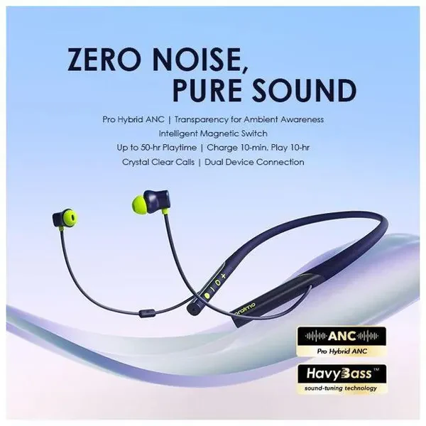 Oraimo OEB-E80D Necklace Pro Wireless Neckband - Image 2