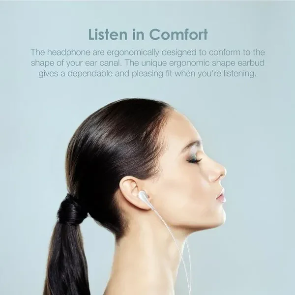 Oraimo OEP-E21P Earphones Halo 3 Half In-Ear Wired Headphones - Image 3