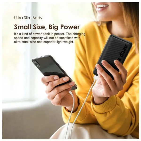 Oraimo OPB-P118D Toast 10 Flash 10000mAh 12W Power Bank - Image 5
