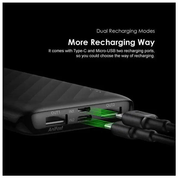 Oraimo OPB-P118D Toast 10 Flash 10000mAh 12W Power Bank - Image 6