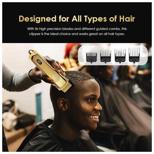 Oraimo OPC-CL30G Smart Clipper 2 Gold Professional Hair Clipper - Image 5