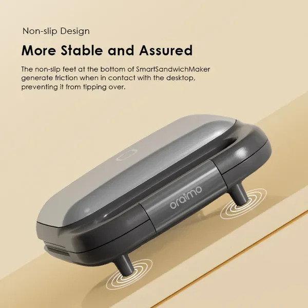 Oraimo OSM-201A SmartSandwichMaker 750W Sandwich Maker - Image 7