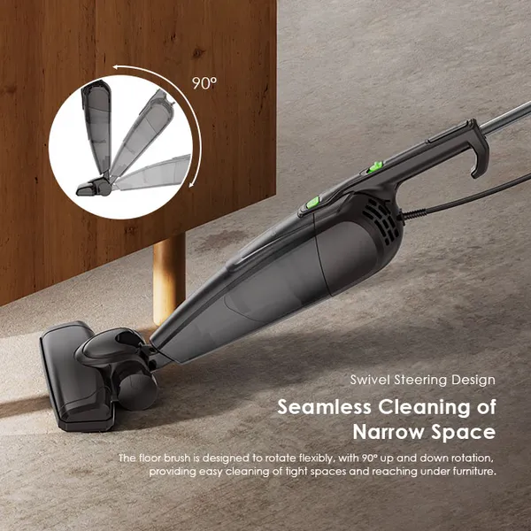 Oraimo OSV-251A SmartVacuum Corded Vacuum Cleaner with 5m Wire, 500W High Speed Powerful Suction - Image 6
