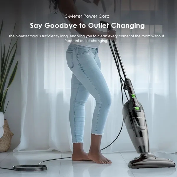 Oraimo OSV-251A SmartVacuum Corded Vacuum Cleaner with 5m Wire, 500W High Speed Powerful Suction - Image 7