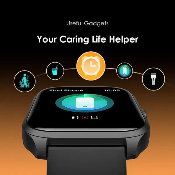 Oraimo OSW-804 5 Lite 2.01″ HD Smart Watch – IP68 Waterproof, Fitness Tracker, Heart Rate Monitor & Long Battery Life - Image 3