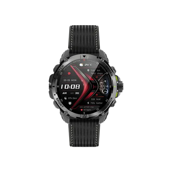 Oraimo OSW-852H GT 1.43" AMOLED 3ATM GPS Smart Watch – Offers accurate fitness tracking and smart connectivity for daily health and activity monitoring