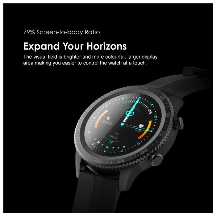 Oraimo Tempo W3 Smart Watch, Battery Capacity 200mAh - Image 2