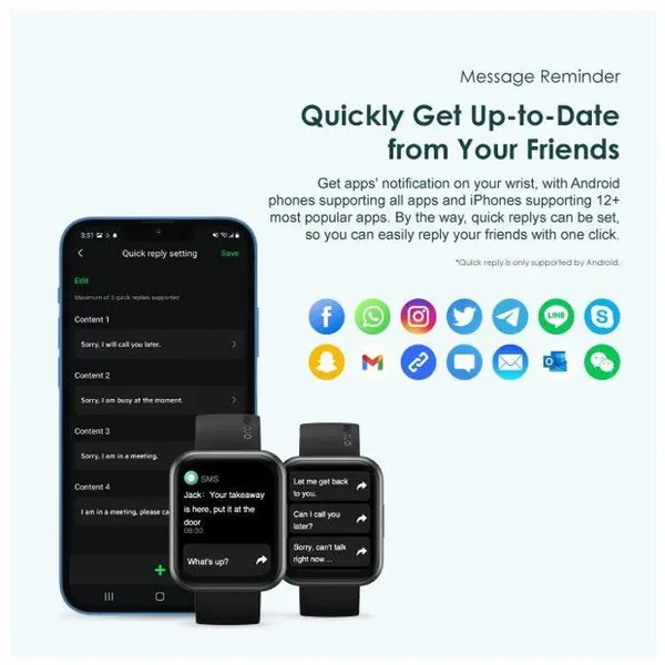 Oraimo Watch 2 1.69″ LCD IP67 GPS Function Smart Watch - Image 3