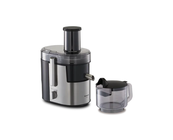Panasonic MJ-DJ01STZ Juice Extractor - 800 W, Large feeding tube, steel centrifugal, 2 Speed Juicing