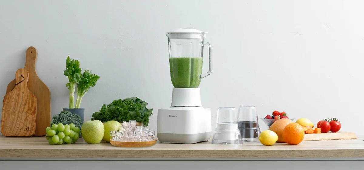 Panasonic MX-MG5421CTZ 2 Liters Blender - 2 Mills, 800W, Crushes ice easily, 2 Speed - Image 2