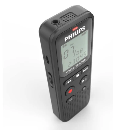 Philips DVT1160 8GB Voice Tracer Audio Recorder – Captures clear voice recordings with ease, ideal for meetings, lectures, and personal notes - Image 2