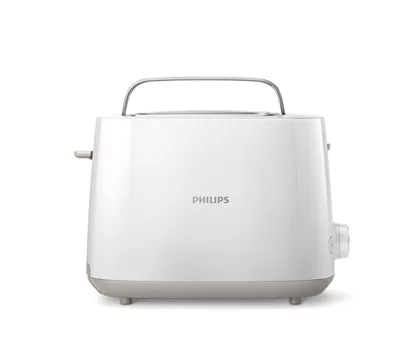 Philips HD2581 Daily Collection Toaster  - 2 wide slots, 4in1 functions (reheat/defrost/cancel/7 browning levels).