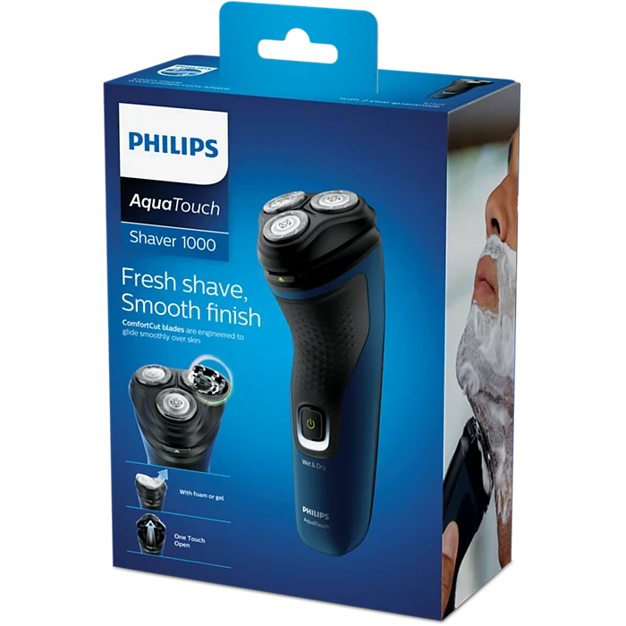 Philips S1121-41 1000 Series Wet & Dry Electric Shaver – Cordless Facial Grooming for Men - Image 2