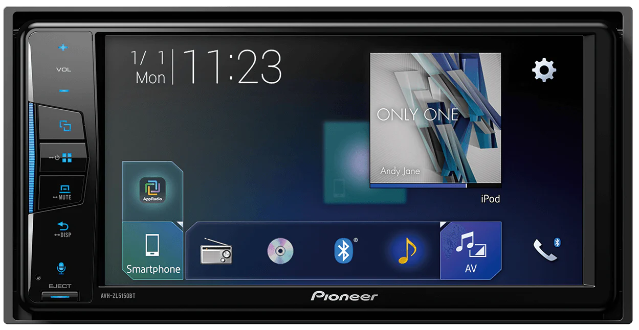 Pioneer AVH-ZL5150BT 7 Inches Apple Car Play Android Auto Multimedia Player - Image 2