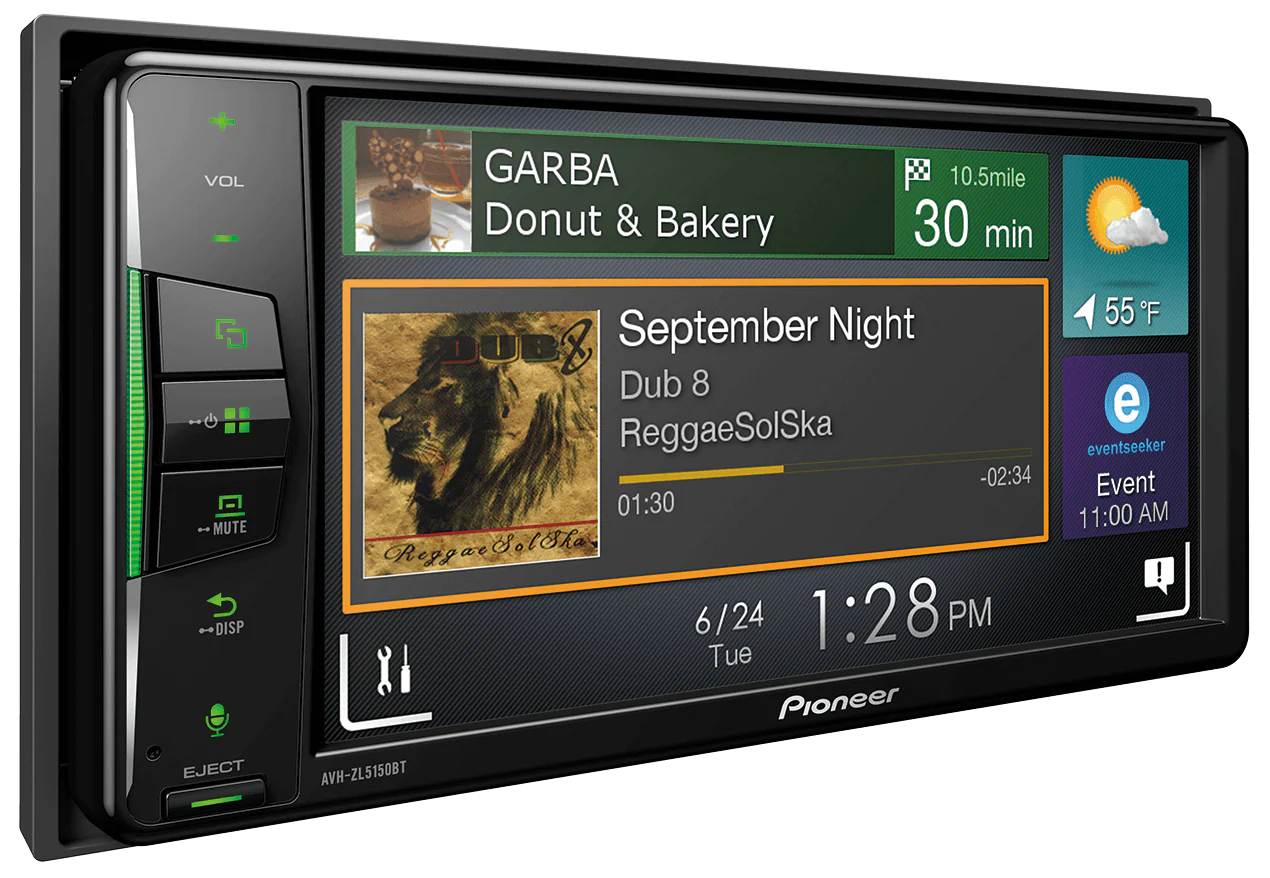 Pioneer AVH-ZL5150BT 7 Inches Apple Car Play Android Auto Multimedia Player - Image 5