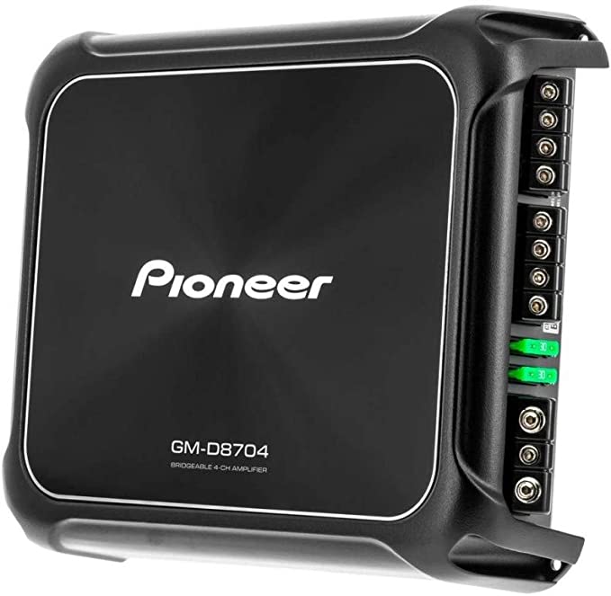 Pioneer GM D8704 Bridgeable Car Amplifier - 3-way, 4 Channel, Class FD, 1200W - Image 2