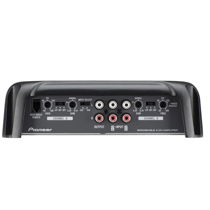Pioneer GM D8704 Bridgeable Car Amplifier - 3-way, 4 Channel, Class FD, 1200W - Image 5