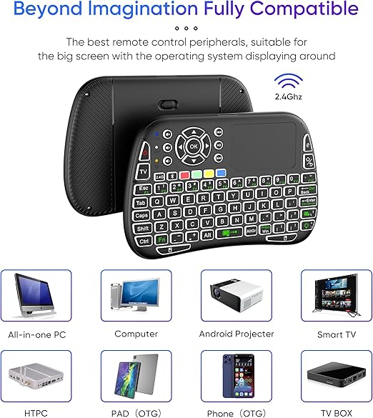 Porodo Universal Keyboard Remote & Mouse - Image 3