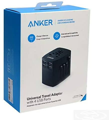 Anker Universal Travel Adapter with 4 USB Ports B2B (A2730H11) - Image 3