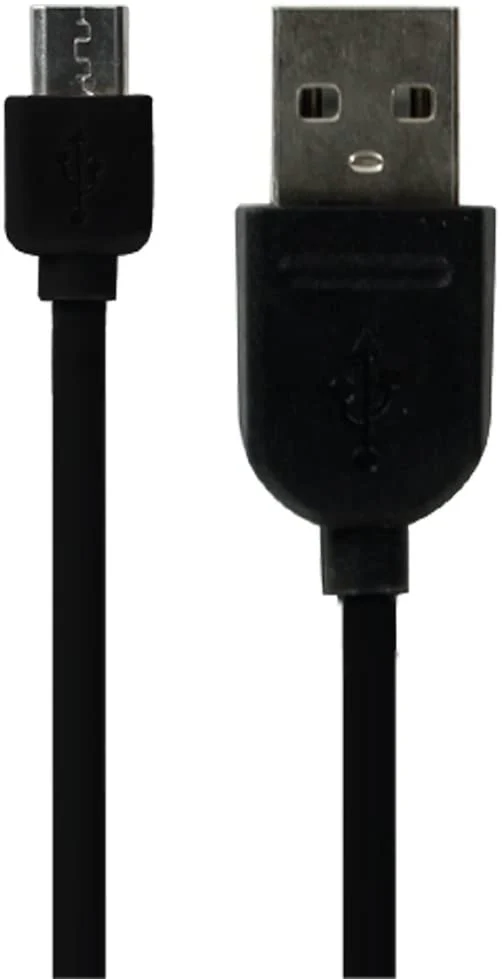 Premier Accessory Group Energizer Android Charger Micro USB Cable 8ft Fast Charging USB 2.0 Syncing Braided Cord Metal Tip, Black 8 Feet (ENG-NBMCSYBK)