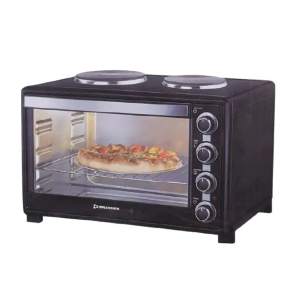 Premier PM-60L 60L Electric Oven – Powerful Heating, Large Capacity, Multiple Cooking Functions, Easy-to-Use Controls, Perfect for Home, Office & Small Commercial Kitchens - Image 2