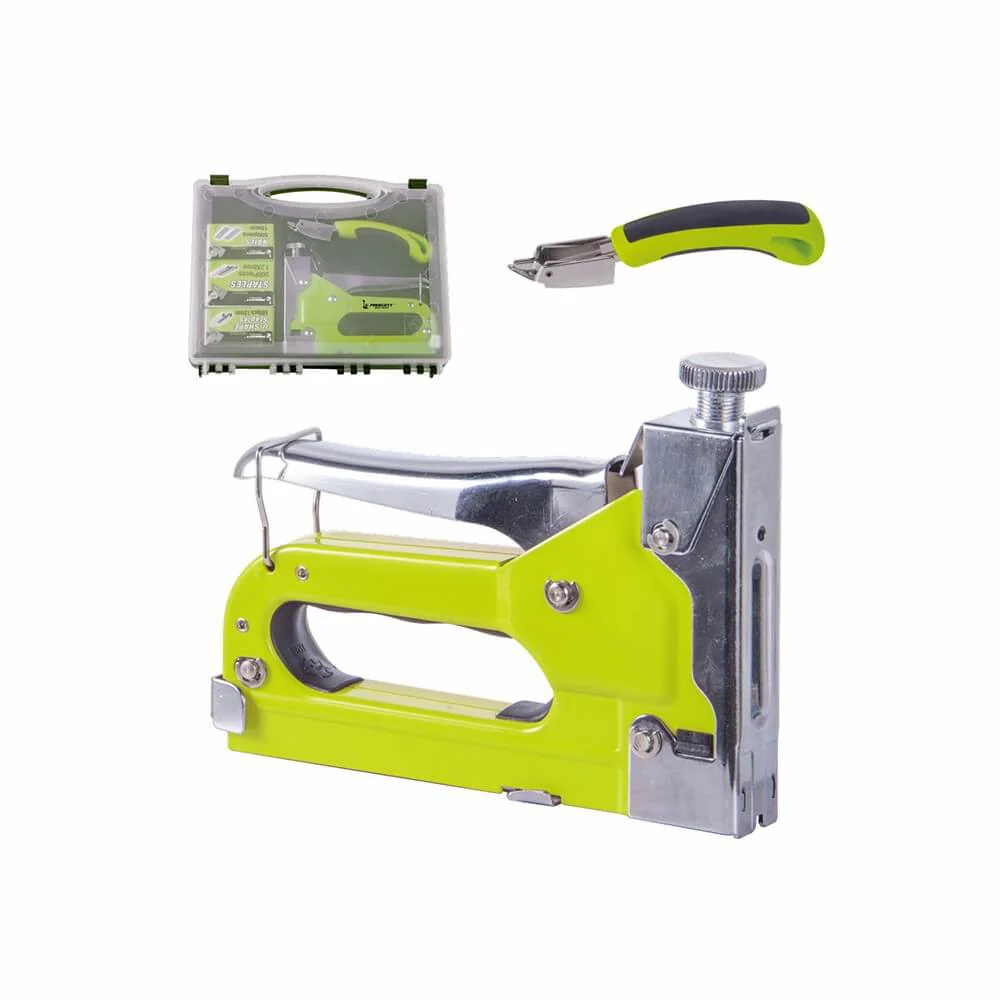 Prescott PHPSU02 3-Way Hand Staple Gun– Compatible with 4–14 mm Staples, Multi-Purpose Tacker for Upholstery, Woodworking & DIY - Image 2