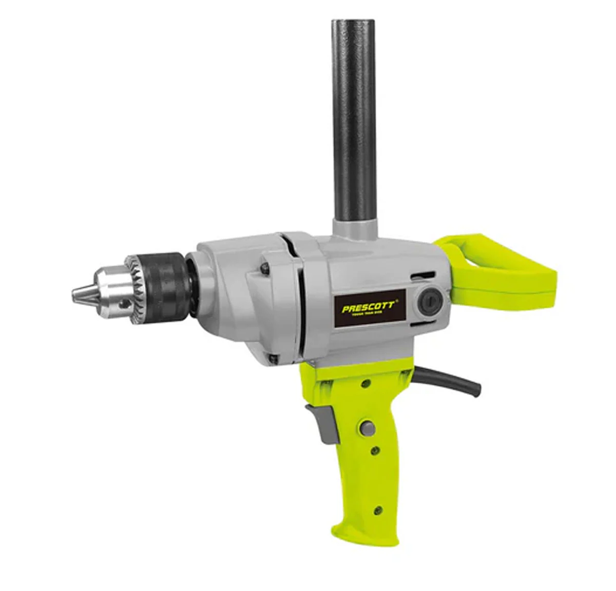 Prescott PT0101602 Heavy-Duty Electric Drill – 650W Power Tool for Wood, Metal & Concrete – Variable Speed, Ergonomic Grip, Durable Motor - Image 2
