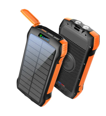 Promate 20000mAh Rugged EcoLight™ Solar Power Bank – Waterproof Portable Charger - Image 3