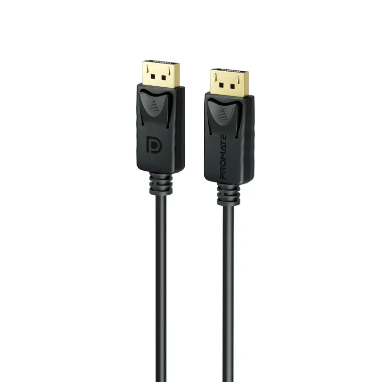 Promate 8K DisplayPort to DisplayPort Cable (DPLINK-300) - 8K@60Hz High-Definition, 3Meters Cable Length - Image 2